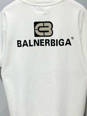 Men's Casual White Tee - Typography Print  & Minimalist Logo